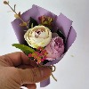 납골당 꽃 봉안당 꾸미기 추모꽃 작은 미니 꽃다발 (12cm)